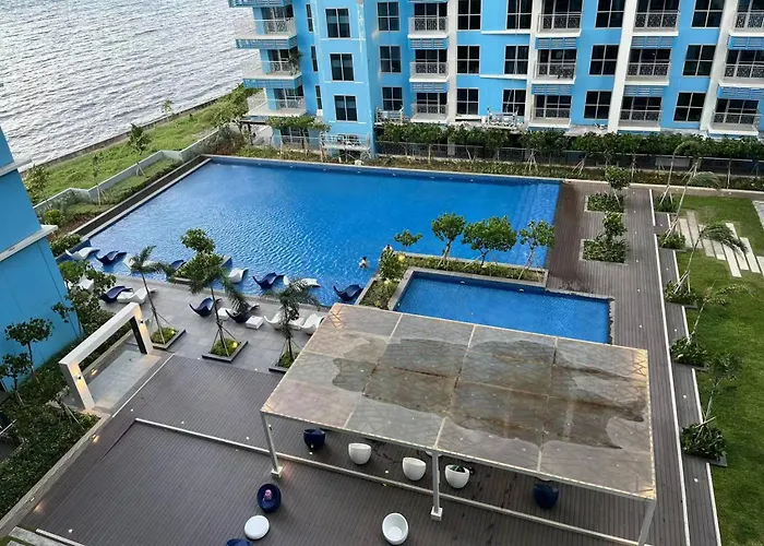 Bayshore 2 Okada Bayview Fast Wifi Big Tv Near Naia&moa *