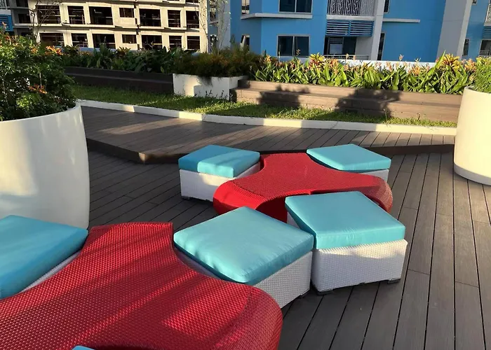 Apartment Bayshore 2 Okada Bayview Fast Wifi Big Tv Near Naia&moa Manila