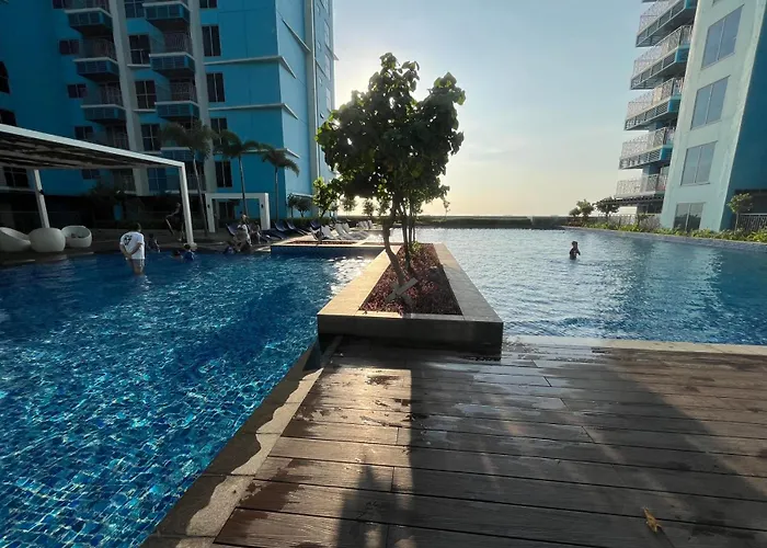 Bayshore 2 Okada Bayview Fast Wifi Big Tv Near Naia&moa * Manila