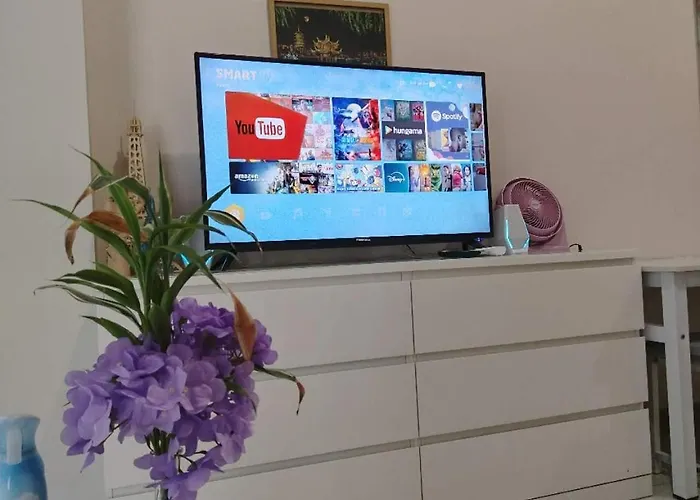 Bayshore 2 Okada Bayview Fast Wifi Big Tv Near Naia&moa Apartment Manila