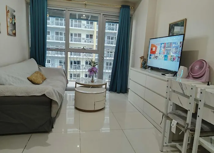 Bayshore 2 Okada Bayview Fast Wifi Big Tv Near Naia&moa *